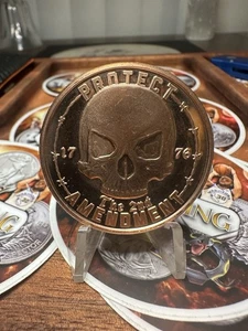 1 oz Copper .999 Round - Protect the 2nd Amendment - 2A Rights - USA 🇺🇸 - Picture 1 of 2