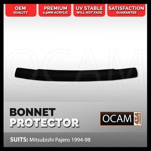 Bonnet Protector for Mitsubishi Pajero 1994-98 Tinted Guard - Picture 1 of 6