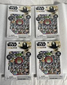 4 Stück Baby Yoda Star Wars The Mandalorian Stickerbuch Pack Sticker Pack - Bild 1 von 9