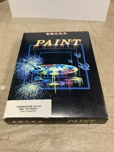 1988 swift paint Commodore 64/128 c64 Rare Htf Vintage - Picture 1 of 10