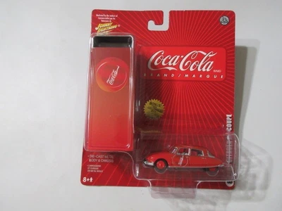 Johnny Lightning Coca Cola 1963 Citroen DS Coupe w/Tin - Image 1 of 3