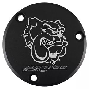 Yamaha BT 1100 Bulldog → Motordeckel schwarz - Bulldog Lasergravur - Bild 1 von 2