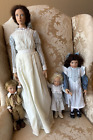 Helen Kish Doll In An English Garden Set of 4 Isabelle Rose, Robin, Alicia, Emma