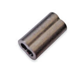 Mangas de cobre niqueladas para cable de 3/64" de diámetro: 100, 250, 500 y 1000 piezas - Imagen 1 de 1