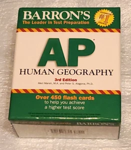 AP Human Geography Flash Cards by Peter S. Alagona and Meredith Marsh (2017... - Imagen 1 de 2