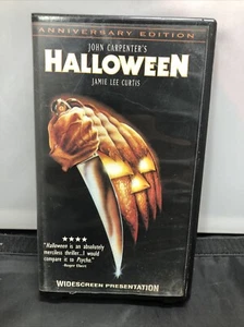 John Carpenter's Halloween VHS Anniversary Edition Clamshell, Pre-owned - Picture 1 of 5