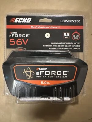 ECHO 56V eFORCE Cordless 5Ah 252 Wh Battery Pack Brand New LBP-56V250