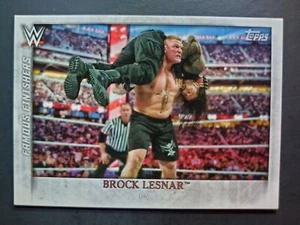 2015 Topps WWE Undisputed Famous Finishers #FF-16 BROCK LESNAR - Picture 1 of 2