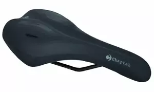 Asiento de bicicleta Chaptah gel | Cómodo sillín de gel con espuma viscoelástica 279x173 mm tamaño mediano - Imagen 1 de 1