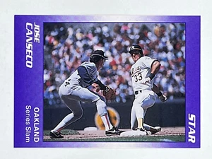 Jose Canseco 1990 Star Purple #10 Sports MLB Oakland Athletics Trading Card - Picture 1 of 2
