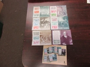 1992 Columbian Souvenir sheets set of 6 with envelope Scott #2624-2629, Mint NH - Picture 1 of 1