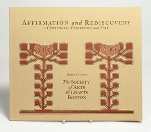 Arts & Crafts Exhibition Catalog '97 Boston Society Grueby Crook Dow Newcomb SEG - Imagen 1 de 9