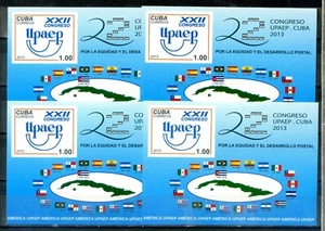 2013- 4 Sheets " XXII CONGRESO DE LA UPAEP " - Imagen 1 de 1
