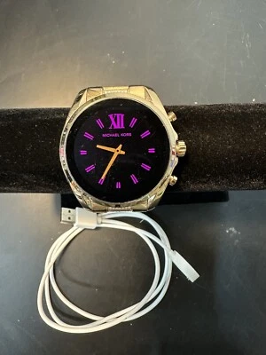 New Michael Kors Gen 6 Bradshaw Rose Gold Glitz MKT5135V - Image 1 of 4