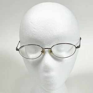 Seiko T141 Titanium Eyeglasses Sunglasses Frame Oval Full Rim 51-18-140 Japan - Picture 1 of 16