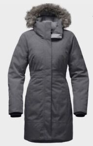 The North Face Women's Arctic Parka Coat￼, Heather Charcoal Gray, ￼Size M