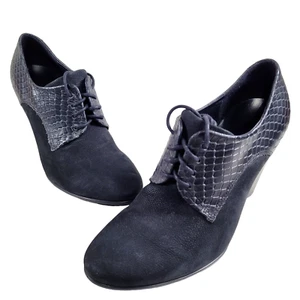 ECCO Shape 75 Women's Ankle Boots Size EU 39 US 8-8.5 Leather Black - Picture 1 of 13