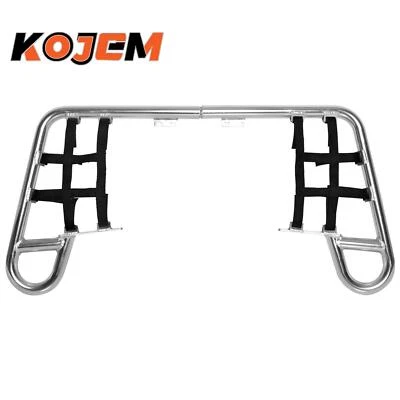 Barras Nerf de aluminio plateado aptas para Honda TRX 250X 1987-88 TRX 300EX 300X 93-09 Foto 1 de 4