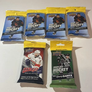 4-2021-22 Upper Deck Hockey Series 1/ 1 MVP/ 1 Series 2!! - Picture 1 of 4