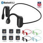 Casque à conduction osseuse sans fil sport extérieur écouteur oreille ouverte Bluetooth 5.2