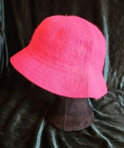 Monsoon Bright Pink Soft Fluffy bucket Hat, One Size (M),  Fabulous!