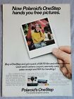 1979 Magazine Advertisement Page Polaroid One Step Instant Camera Print Ad