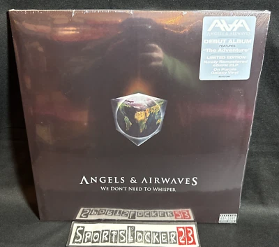 ANGELS & AIRWAVES We Don’t Need To Whisper Purple Colored Galaxy Vinyl Record - Image 1 of 4