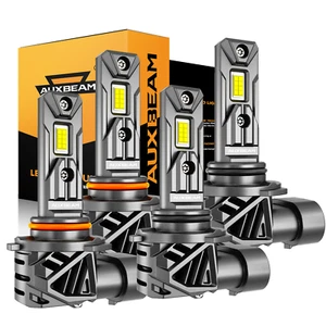 For Chevy Silverado 1500 1999-2006 AUXBEAM 9005 9006 LED Headlight High Low Bulb - Picture 1 of 15