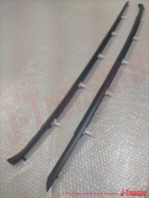 Juego de molduras de línea de cinturón de puerta delantera genuina MAZDA RX-7 RX7 FD3S derecha e izquierda OEM Foto 1 de 4