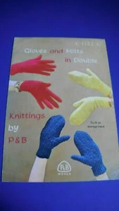 Patons Women's Gloves & Mitts Knitting Pattern 1122 - Picture 1 of 1