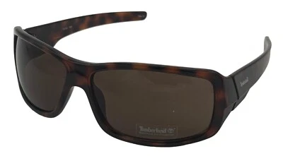 Gafas de sol Timberland para hombre rectangulares de plástico Demi, lente marrón TB7092. 52E Foto 1 de 4