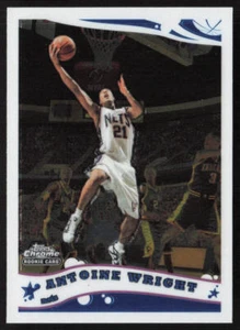 2005-06 Topps Chrome Antoine Wright #179 RC New Jersey Nets Rookie - Picture 1 of 2