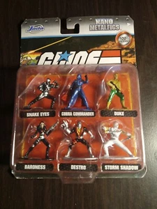 Jada Toys G.I. Joe Nano 1.75 inch Metalfigs Snake Eyes Action Figure - Picture 1 of 4