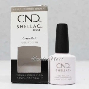 Esmalte de uñas gel LED CND Shellac UV - Cream Puff #40501 - Imagen 1 de 1