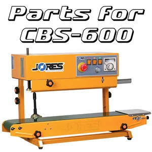 Parts for CBS-600 series Sealers for JORES TECHNOLOGIES® models - Picture 1 of 7