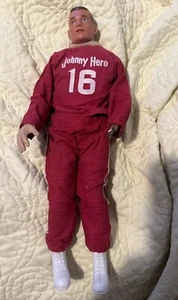 RATE VINTAGE 1965 Rosko JOHNNY HERO 13” bendable figure in original outfit - Picture 1 of 4