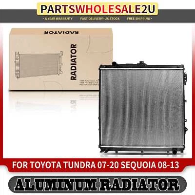 Radiator for Toyota Sequoia 2008-2013 Tundra 2007 2008 2009-2020 V8 4.6L 5.7L Foto 1 de 4