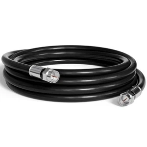 Coaxial Cable, 6 FT, Indoor/Outdoor, High Speed Internet, Satellite Extension... - Picture 1 of 7