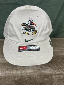 VTG Miami Hurricanes Hat Fitted Cap mascot UM College Football - XLARGE - Picture 1 of 8