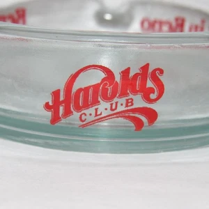 HAROLD'S CLUB Bourbon Street in Reno ~ Reno, Neveda ~ Clear Glass Ashtray - Picture 1 of 6