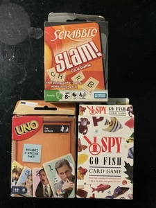 Card Games (Uno, Scrabble And I Spy) - Picture 1 of 1