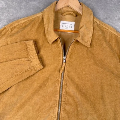 Urban Outfitters Harrington Style Corduroy Jacket Men L Full Zip Collared Casual - Image 1 of 4