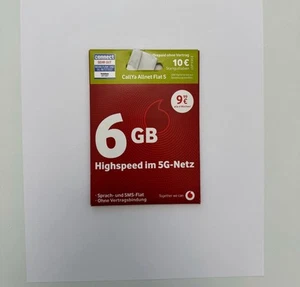 Vodafone SIM Karte Neu - Bild 1 von 3