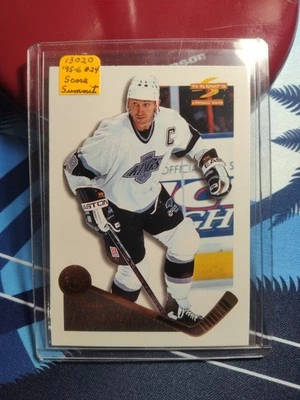 1995-96 PINNACLE SUMMIT WAYNE GRETZKY INSERT HOCKEY CARD # 24 Los Angeles Kings - Image 1 of 2