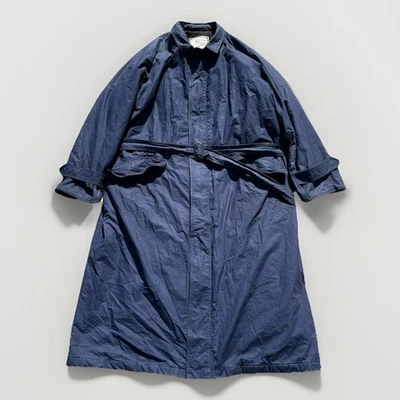 Christian Dior Monsieur Vintage Blue Trench Coat Men’s 44L Designer Jacket - Image 1 of 4