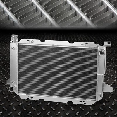 FOR 85-96 F-150/F-250/F250/BRONCO 5.0L/5.8L V8 3-ROW ALUMINUM RACING RADIATOR - Image 1 of 4