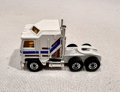 1980's Matchbox Kenworth Aerodyne COE White K100 Sleeper - Image 1 of 4