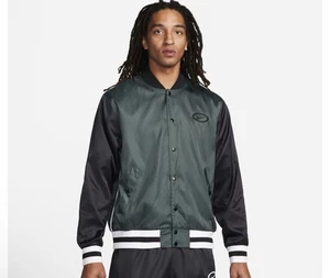 Nike DNA Satin Repel Loose Fit Basketballjacke FN2724-338 "Vintage Green" Gr. M - Bild 1 von 7