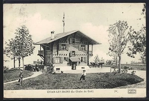 CPA Evian-les-Bains, Le Chalet du Golf 1909 - Bild 1 von 2