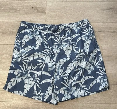 Old Navy Swim Trunks Men’s Size XXL Blue Floral Lined 6.5” Inseam - Image 1 of 3